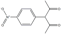 2,4-Pentanedione, 3-(4-nitrophenyl)- 结构式