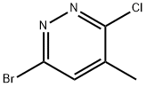 6-溴-3-氯-4-甲基哒嗪 结构式