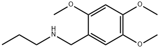 propyl[(2,4,5-trimethoxyphenyl)methyl]amine 结构式