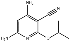 4,6-Diamino-2-isopropoxy-nicotinonitrile 结构式