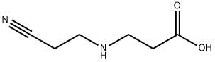 3-((2-氰乙基)氨基)丙酸 结构式
