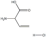 2-AMINO-3-BUTENOIC ACID HCL 结构式