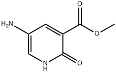 5-氨基-2-氧代-1,2-二氢吡啶-3-羧酸甲酯 结构式