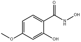 N,2-二羟基-4-甲氧基苯甲酰胺 结构式