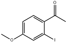 1-(2-碘-4-甲氧基苯基)乙烷-1-酮 结构式