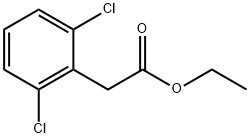 2,6-二氯苯乙酸乙酯 结构式