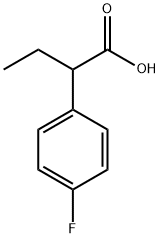 2-(4-氟苯基)丁酸 结构式