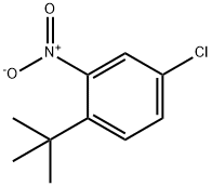 1-tert-Butyl-4-chloro-2-nitro-benzene 结构式