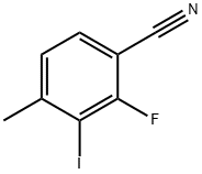 2-FLUORO-3-IODO-4-METHYLBENZONITRILE 结构式