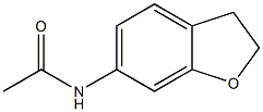 N-(2,3-DIHYDROBENZOFURAN-6-YL)ACETAMIDE 结构式