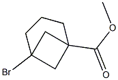 Bicyclo[3.1.1]heptane-1-carboxylic acid, 5-bromo-, methyl ester 结构式