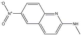 Methyl-(6-nitro-quinolin-2-yl)-amine 结构式