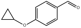 4-环丙氧基苯甲醛 结构式