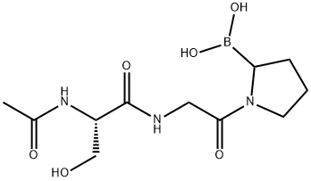 Boronic acid, B-[1-(N-acetyl-L-serylglycyl)-2-pyrrolidinyl]-