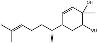 5-[(1R)-1,5-Dimethyl-4-hexen-1-yl]-2-methyl-3-cyclohexene-1,1-diol 结构式