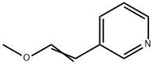 Pyridine, 3-(2-methoxyethenyl)- 结构式