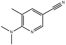6-Dimethylamino-5-methyl-nicotinonitrile 结构式