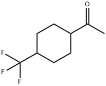 1-[4-(三氟甲基)环己基]乙烷-1-酮 结构式