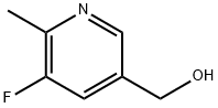 2-甲基-3-氟-5-(羟甲基)吡啶 结构式