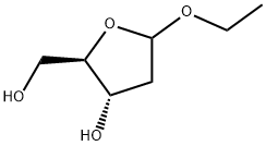 (2R,3S)-5-乙氧基甲基-2-(羟甲基)四氢呋喃-3-醇 结构式