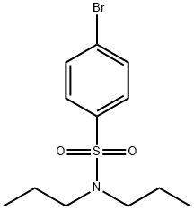 4-溴-N,N-二丙基苯-1-磺酰胺 结构式