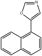 5-(萘-1-基)噁唑 结构式