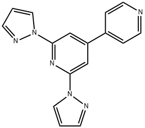 2,6-二(1H-吡唑-1-基)-4,4-联吡啶 结构式