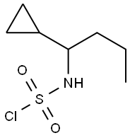 N-(环丙基甲基)-N-丙基氨磺酰氯 结构式