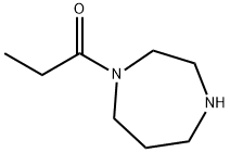 1-(1,4-重氮基庚环-1-基)丙烷-1-酮 结构式