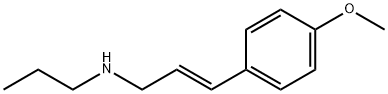 [(2E)-3-(4-methoxyphenyl)prop-2-en-1-yl](propyl)amine 结构式