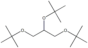 PROPANE, 结构式