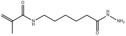 N-(6-肼基-6-氧代己基)甲基丙烯酰胺 结构式