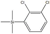 (2,3-dichlorophenyl)-trimethylsilane 结构式
