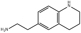 2-(1,2,3,4-Tetrahydro-quinolin-6-yl)-ethylamine 结构式