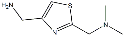 [2-[(dimethylamino)methyl]-1,3-thiazol-4-yl]methanamine 结构式