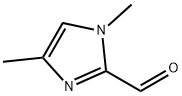 1,4-二甲基-1H-咪唑-2-甲醛 结构式