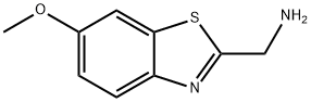 (6-methoxy-1,3-benzothiazol-2-yl)methanamine 结构式