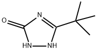 3H-1,2,4-Triazol-3-one, 5-(1,1-dimethylethyl)-1,2-dihydro- 结构式