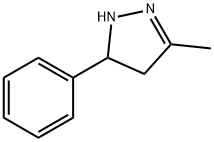 1H-Pyrazole, 4,5-dihydro-3-methyl-5-phenyl- 结构式