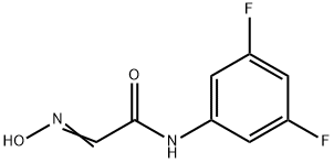 2-羟基亚胺-N-(3,5-二氟苯基)-乙酰胺 结构式
