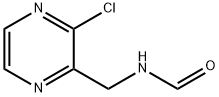 N-((3-chloropyrazin-2-yl)methyl)formamide 结构式