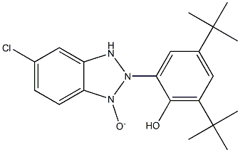 Phenol,2-(5-chloro-1-oxido-2H-benzotriazol-2-yl)-4,6-bis(1,1-dimethylethyl)- 结构式