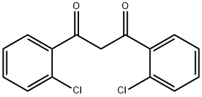 1,3-双(2-氯苯基)丙烷-1,3-二酮 结构式