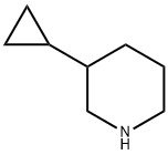 3-环丙基哌啶 结构式