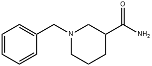1-BENZYLPIPERIDINE-3-CARBOXAMIDE 结构式