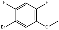 1-溴-2,4-二氟-5-甲氧基苯 结构式