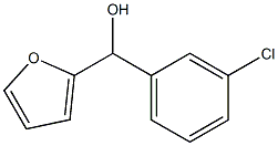 (3-氯呋喃-2-基)(苯基)甲醇 结构式