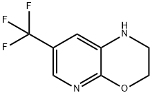 7-(三氟甲基)-2,3-二氢-1H-吡啶并[2,3-B][1,4]噁嗪 结构式