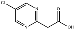(5-CHLOROPYRIMIDIN-2-YL)ACETIC ACID 结构式