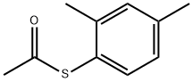 S-(2,4-二甲基苯基)乙硫代酸酯 结构式